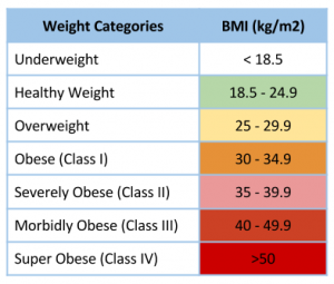 BMI Categories