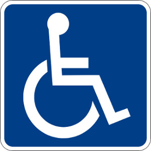 Handicap sign