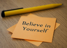 Believe in Yourself Note